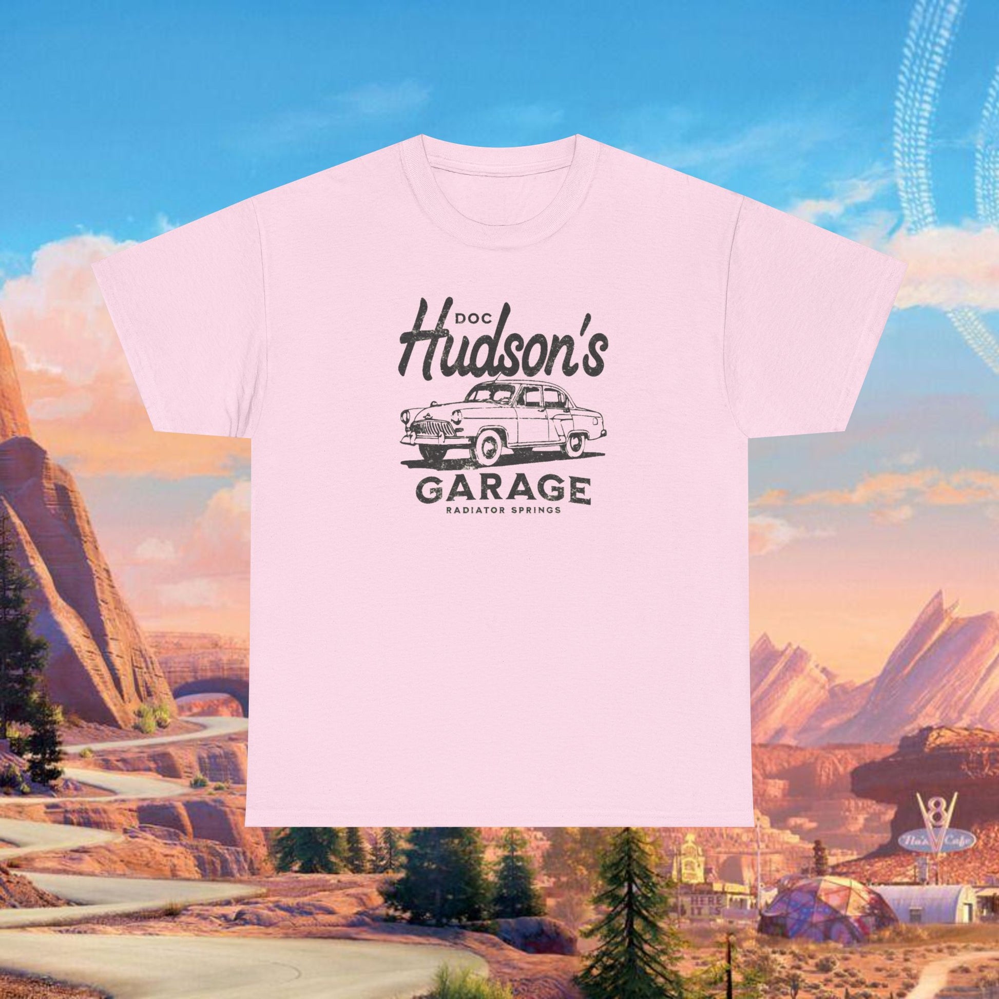 Vintage Doc Hudson's Garage Cars Movie