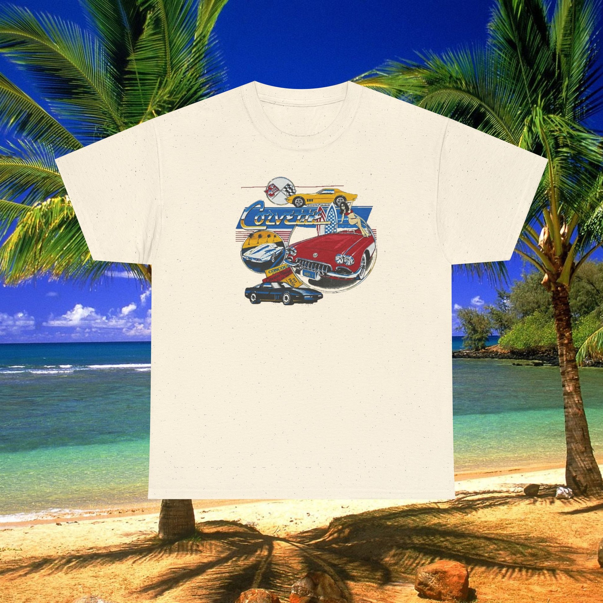 Beach Babe Corvette Shirt