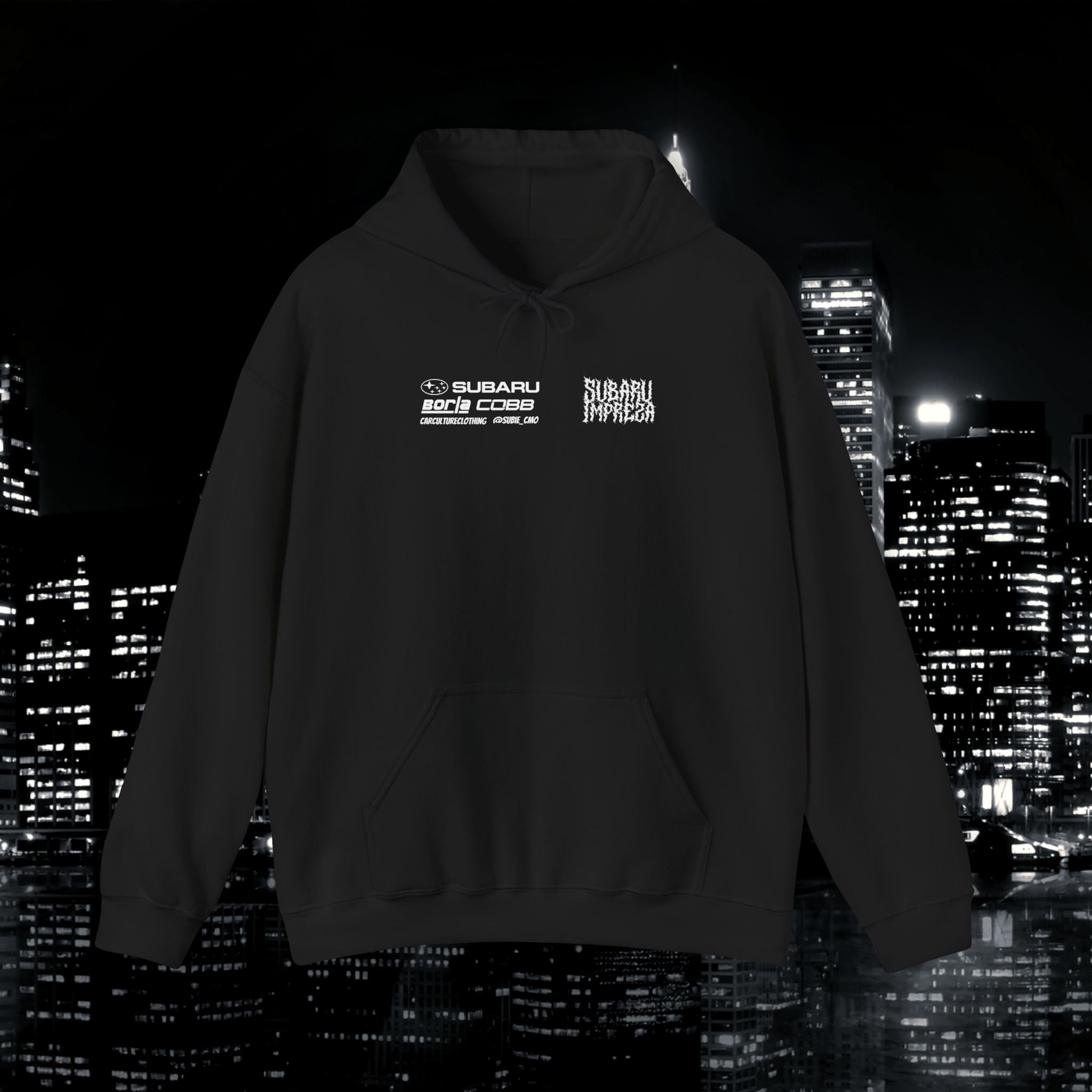 Subaru Impreza Streetwear Hoodie| @subie_cmo