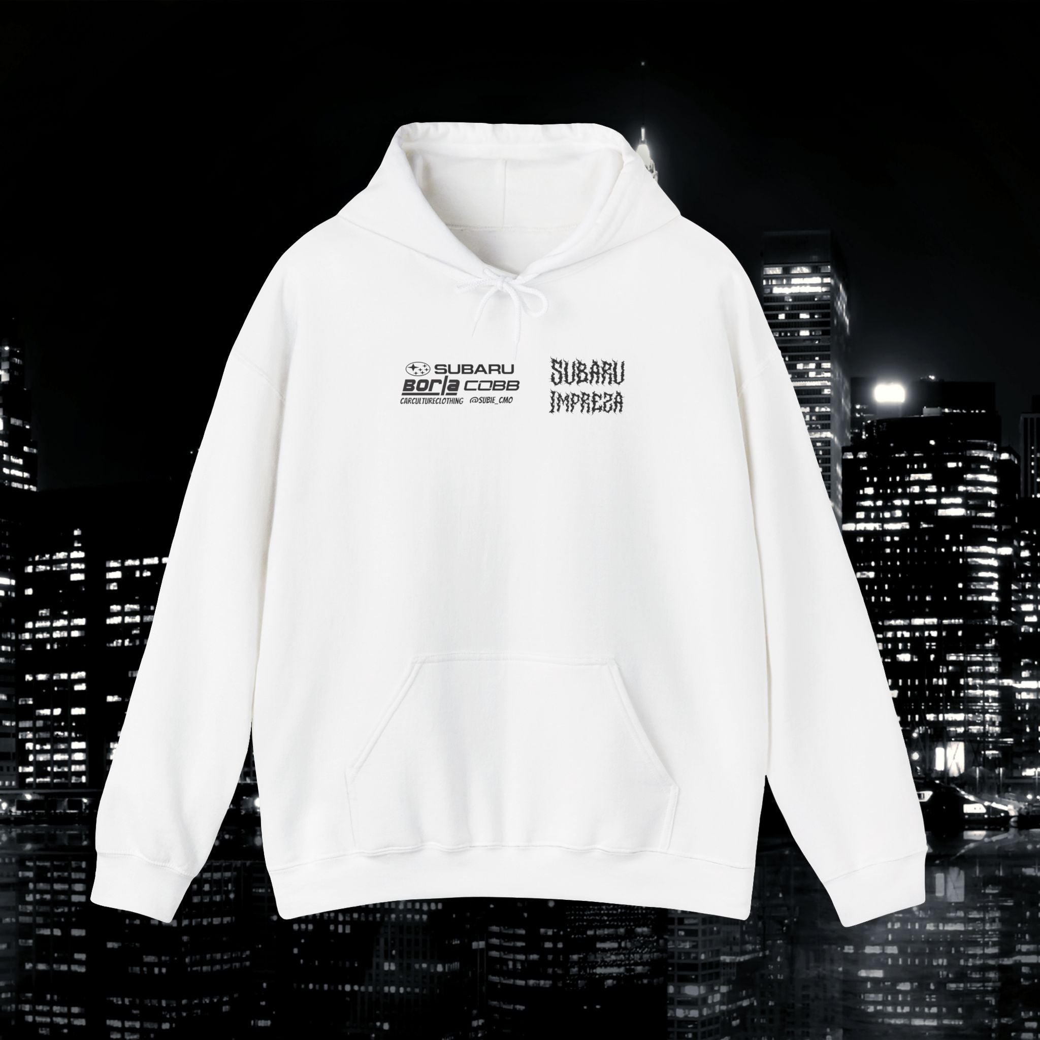 Subaru Impreza Streetwear Hoodie| @subie_cmo