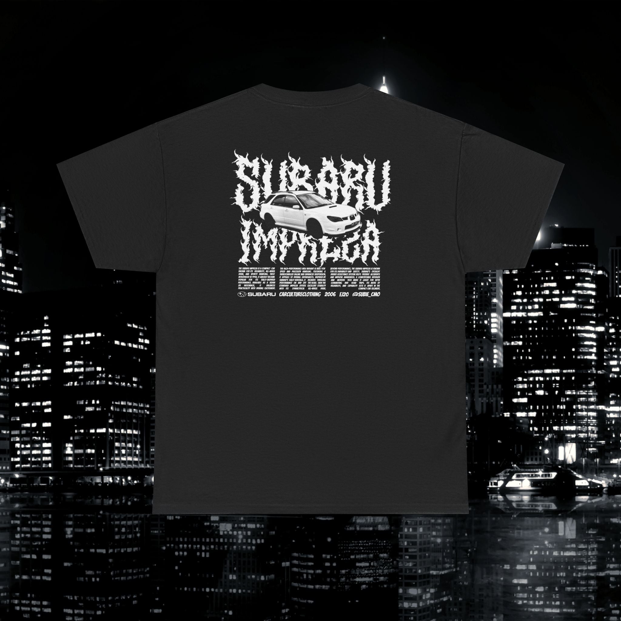 Subaru Impreza Streetwear Shirt | @subie_cmo