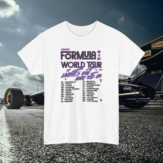 Formula World Tour Schedule T-Shirt