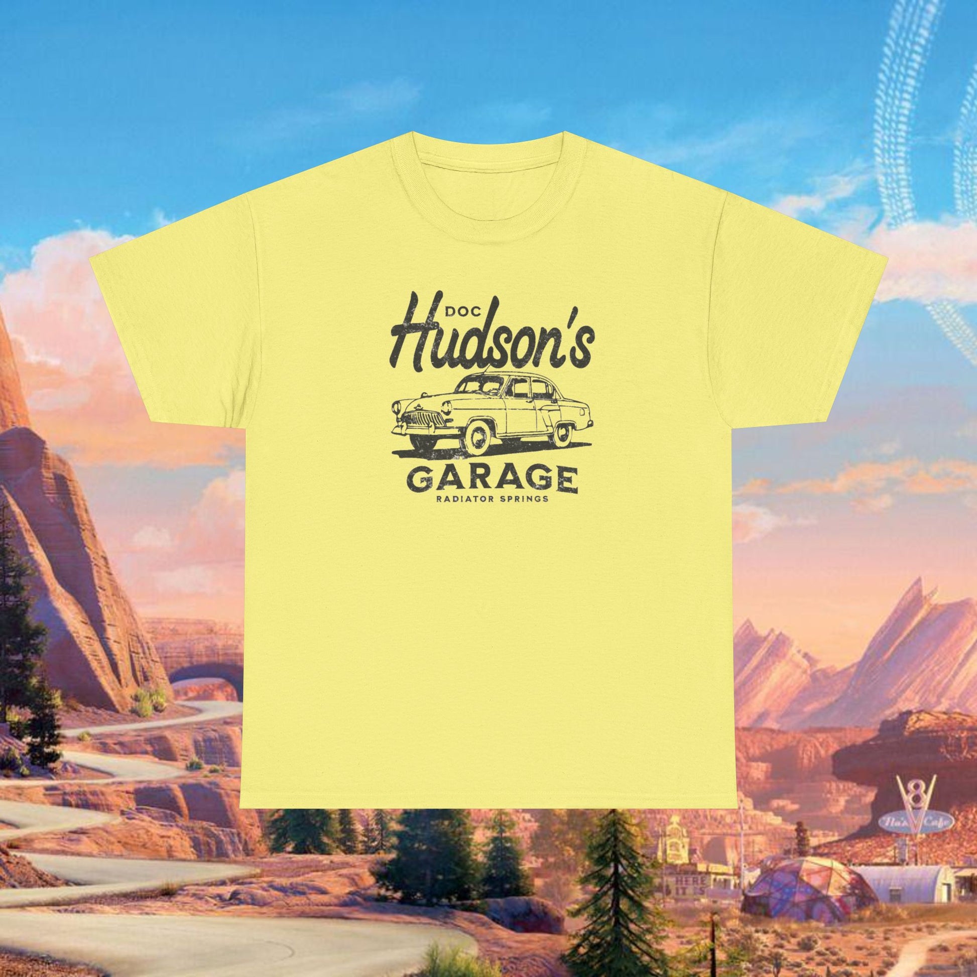 Vintage Doc Hudson's Garage Cars Movie