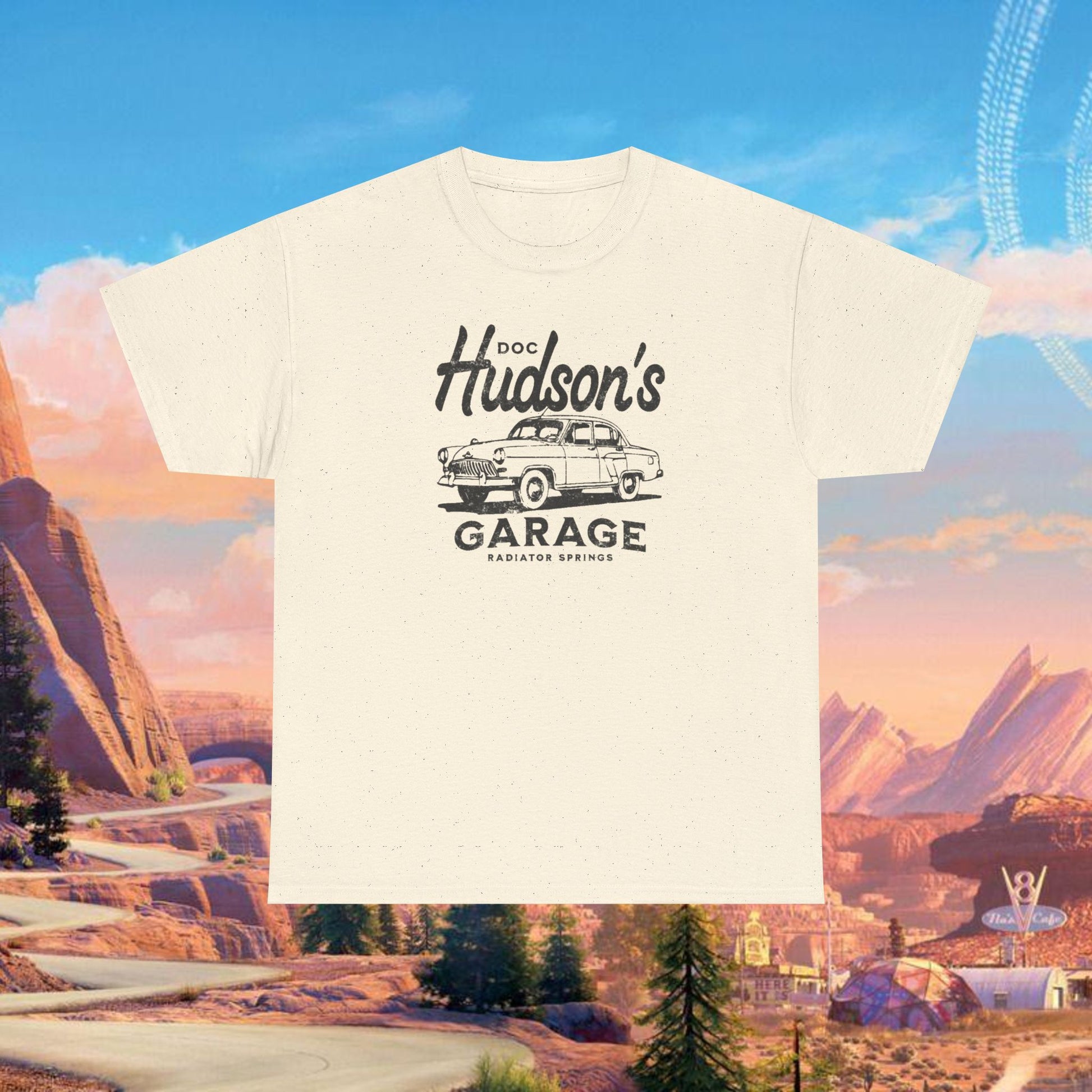 Vintage Doc Hudson's Garage Cars Movie