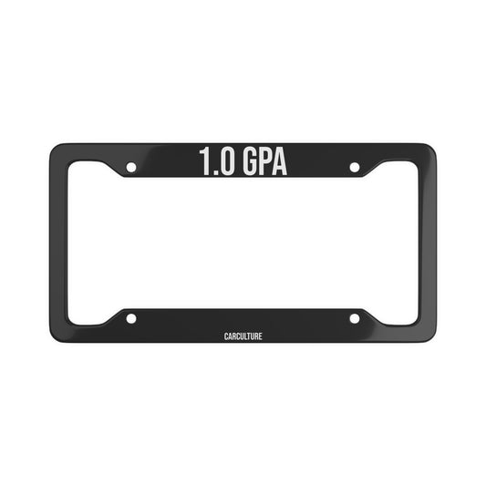 1.0 GPA License Plate Frame