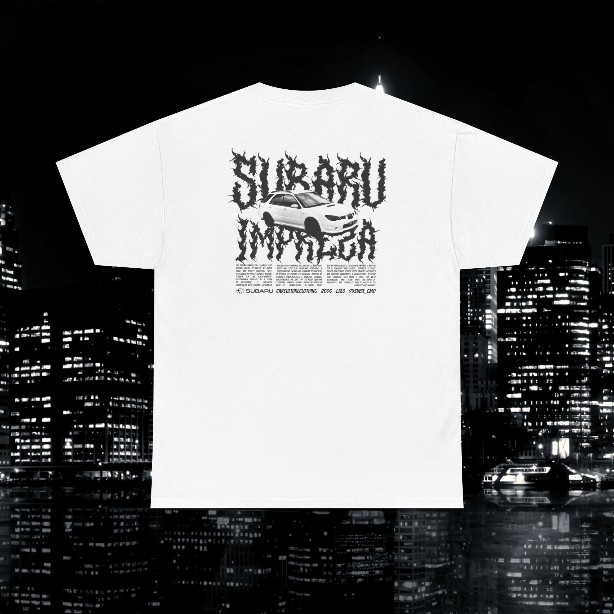 Subaru Impreza Streetwear Shirt | @subie_cmo