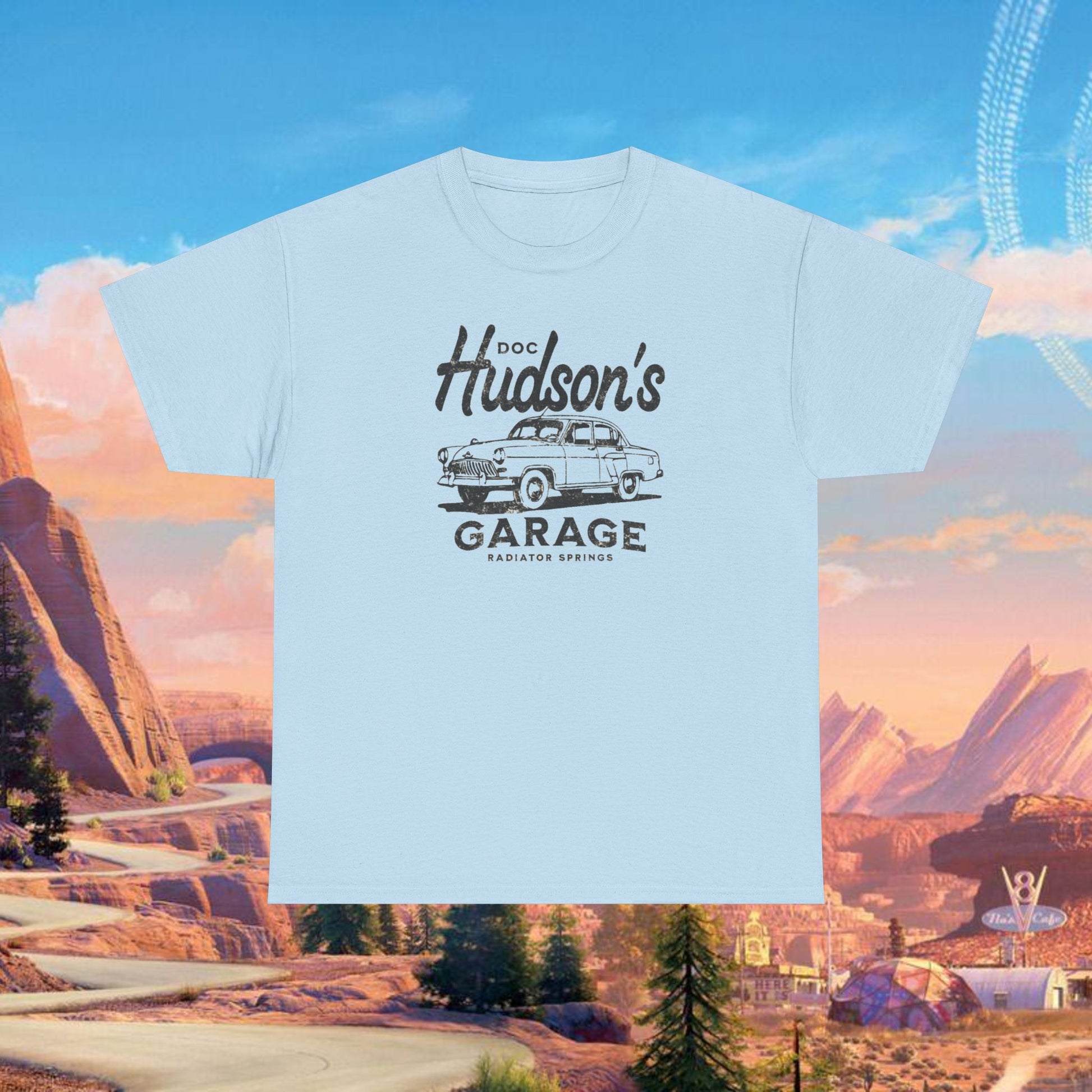 Vintage Doc Hudson's Garage Cars Movie